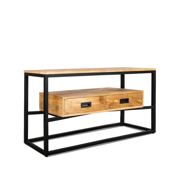 Len 2 Drawer Coffee Table 120 - Afbeelding 2