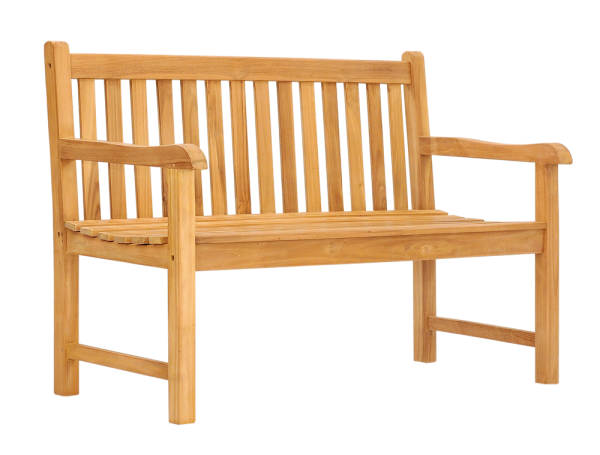 Wooden Garden Bench 130 - Afbeelding 2