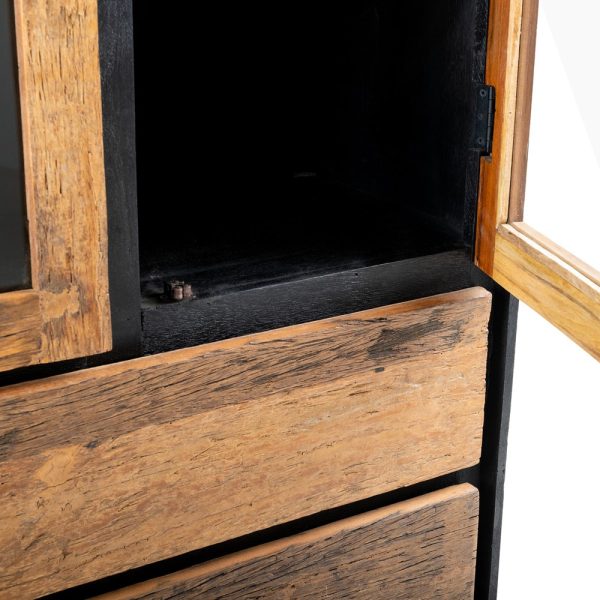 Anayah Glass Door Cabinet 90 - Afbeelding 3